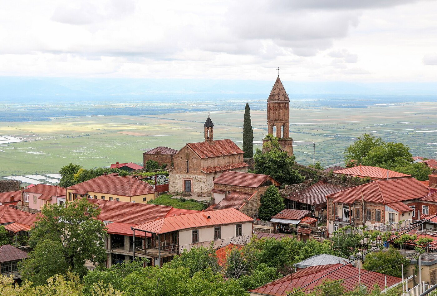 Sighnaghi и Kakheti wine region Georgia