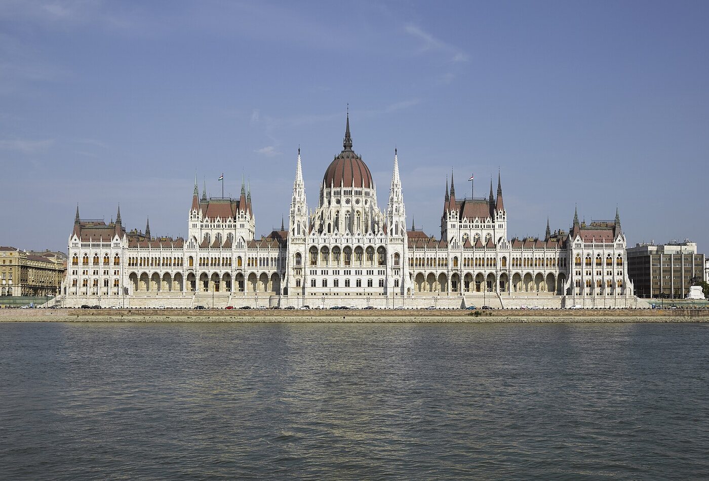 Budapest Parliament и Danube route finish