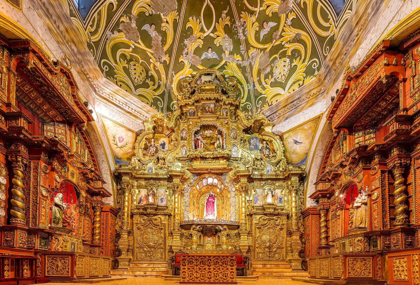 Quito historic center Ecuador