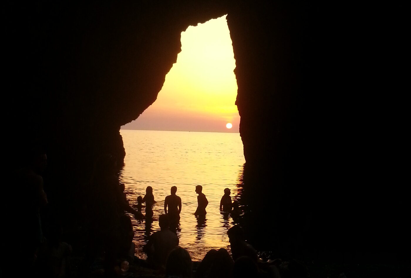 Arco Magno как природный coastal stop Calabria