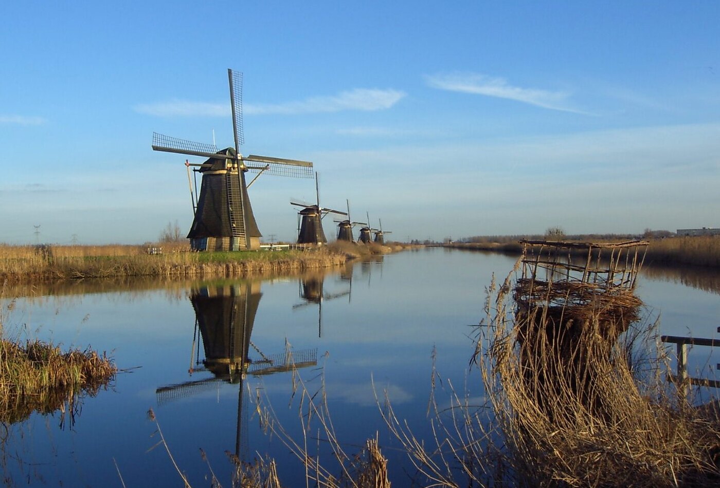 Kinderdijk windmills day trip Netherlands