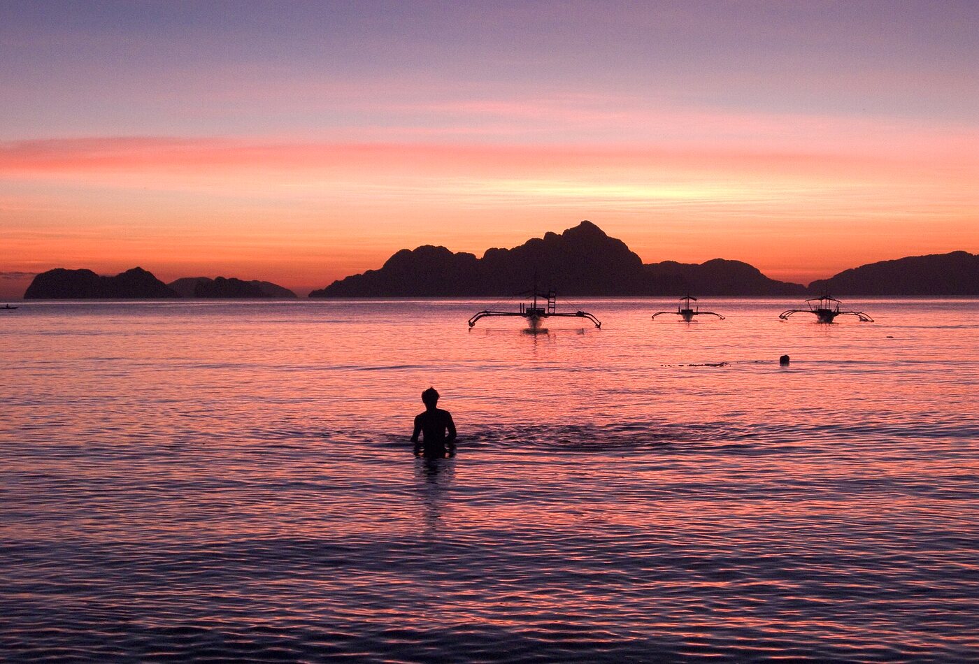El Nido Palawan sunset